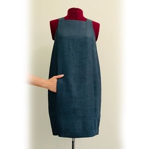 [H&M] Blue Modern Mini Dress with Pockets